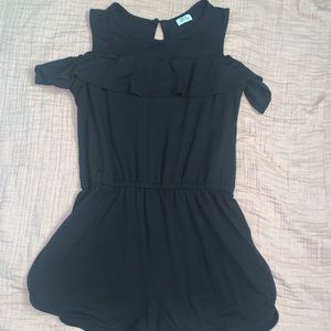 Youth XL black romper